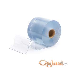 Industrijske trakaste zavese 300 mm x 2 mm (providne) – po meri